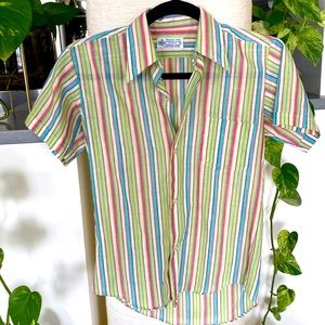 Vintage Short Sleeve Button down